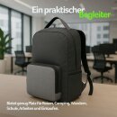Rucksack faltbar Anthrazit