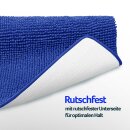 Badematte Chenille 60x90cm Blau