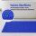 Badematte Chenille 60x90cm Blau