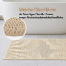 Badematte Chenille 60x90cm Sand
