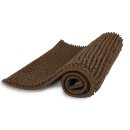 Badematte Chenille 60x90cm Braun