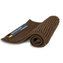 Badematte Chenille 60x90cm Braun