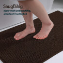 Badematte Chenille 60x90cm Braun