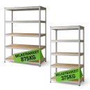 Schwerlastregal verschiedene Größen bis 875kg...