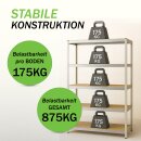 Schwerlastregale 180x40x90 cm - Belastbarkeit pro Boden 175kg
