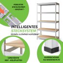 Schwerlastregale 172x30x75cm - Belastbarkeit pro Boden 75kg