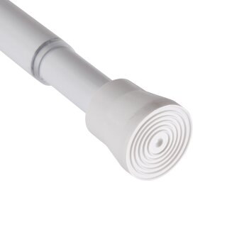 Spannstange ausziehbar, ohne Bohren Weiß Ø16/19 mm 60-90 cm