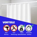 Spannstange ausziehbar, ohne Bohren Weiß Ø22/25 mm 60-90 cm