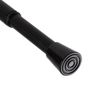 Spannstange ausziehbar, ohne Bohren Schwarz Ø10/13 mm 120-210 cm