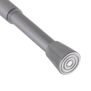Spannstange ausziehbar, ohne Bohren Silber Ø10/13 mm 120-210 cm