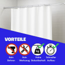 Spannstange ausziehbar, ohne Bohren Silber Ø22/25 mm 120-210 cm