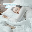 Rückenkissen "Silver Protect" aus Memory-Schaum 29x48 cm - Lendenkissen