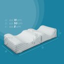 Knie- und Venenkissen "Silver Protect" aus Memory-Schaum 25x19 cm