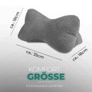 Lese-/Nackenknochen 18x35 cm Anthrazit