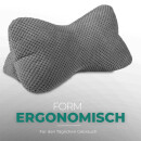 Leseknochen für den Nacken 18x35cm Anthrazit