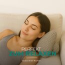 Leseknochen für den Nacken 18x35 cm Taupe