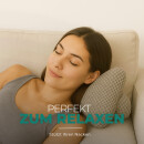 Leseknochen für den Nacken 18x35cm Taupe