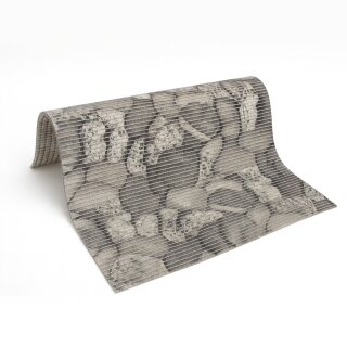 Waschmaschinenauflage 60x60cm ( 4,5mm Höhe ) Steine ( Grau )