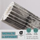 Waschmaschinenauflage Weichschaum 60x60cm Steine (Grau)