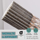 Waschmaschinenauflage Weichschaum 60x60cm Seestern (Grau)