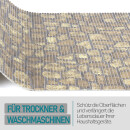Waschmaschinenauflage Weichschaum 60x60cm Bruchstein (Beige)