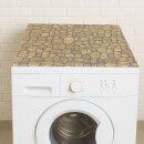 Waschmaschinenauflage Weichschaum 60x60cm Bruchstein (Beige)