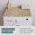 Waschmaschinenauflage Weichschaum 60x60cm Bruchstein (Beige)