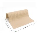 Waschmaschinenauflage Weichschaum 60x60cm Sand