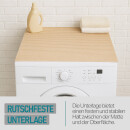 Waschmaschinenauflage Weichschaum 60x60cm Sand