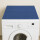 Waschmaschinenauflage Weichschaum 60x60cm Blau