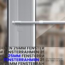 Klemmstange "Easy" ausdrehbar Weiß (Fit-Ball) 60-80 cm