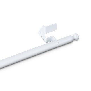 Klemmstange "Easy" ausdrehbar Weiß (Fit-Ball) 80-100 cm