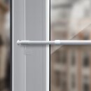 Klemmstange "Easy" ausdrehbar Weiß (Fit-Ball) 80-100 cm