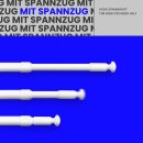 Klemmstange "Easy" ausdrehbar Weiß (Fit-Ball) 80-100 cm