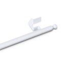 Klemmstange Easy ausdrehbar Weiß (Fit-Ball) 80-100 cm