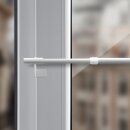 Klemmstange "Easy" ausdrehbar Weiß (Fit) 80-100 cm