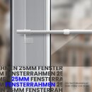 Klemmstange "Easy" ausdrehbar Weiß (Fit) 80-100 cm