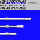 Klemmstange "Easy" ausdrehbar Weiß (Fit) 80-100 cm