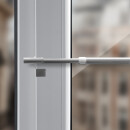 Klemmstange "Easy" ausdrehbar Silber (Fit) 60-80 cm