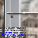 Klemmstange "Easy" ausdrehbar Silber (Fit) 60-80 cm