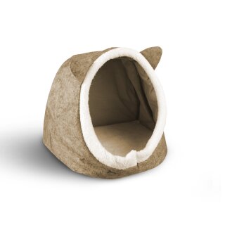 Katzen- und Hundehöhle 34x40x35 cm  Beige