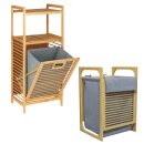 Wäschekorb aus Bambus 2 Varianten