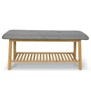 Bambus Schuhbank 100x30x44 cm