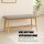 Bambus Schuhbank 100x30x44 cm