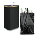 PET-Flaschen Sammelbehälter mit Bambusrahmen...