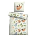 Kinderbettwäsche 2-teilig 135x200/80x80cm mit Motiv...