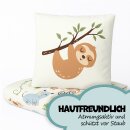 Kinderbettwäsche 2-teilig 135x200/80x80cm mit Motiv Dschungel