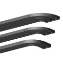 Gardinenschiene Komplettset inkl. Zubehör + 2er Set...