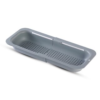 Abtropfsieb ausziehbar für Spülbecken 34–48,5cm
