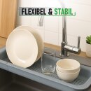 Abtropfsieb ausziehbar für Spülbecken 34–48,5cm